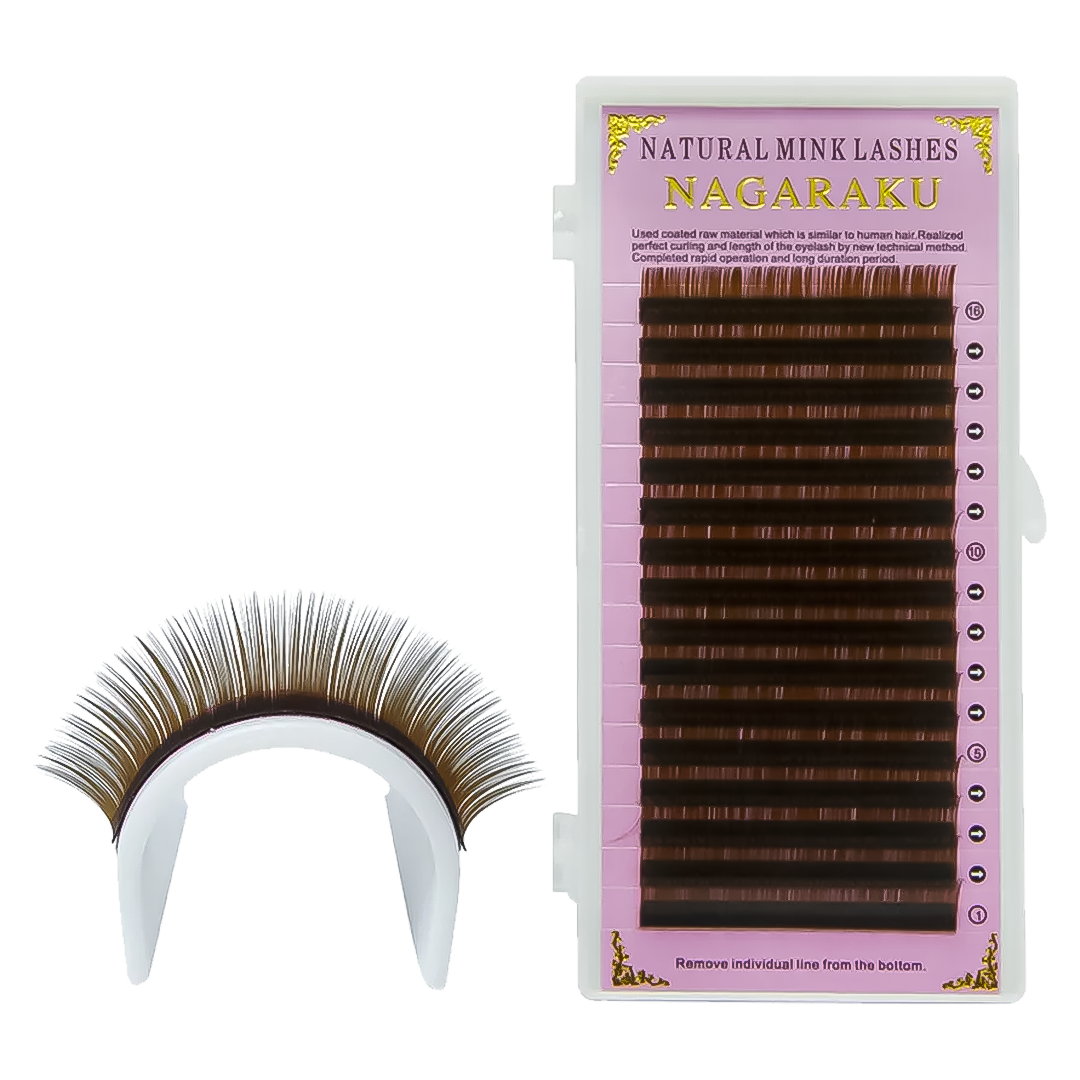 Pestañas Nagaraku Brown - Claras