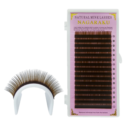 Pestañas Nagaraku Brown - Claras