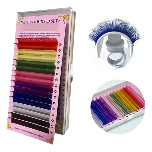 Pestañas Nagaraku de Colores