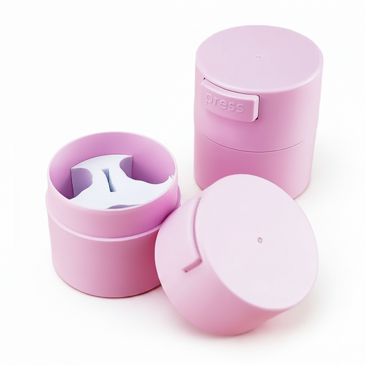 Tanque Activador de Lujo | Recipiente al Vacío para Pestañas | Contenedor Profesional con Carbón Activado
